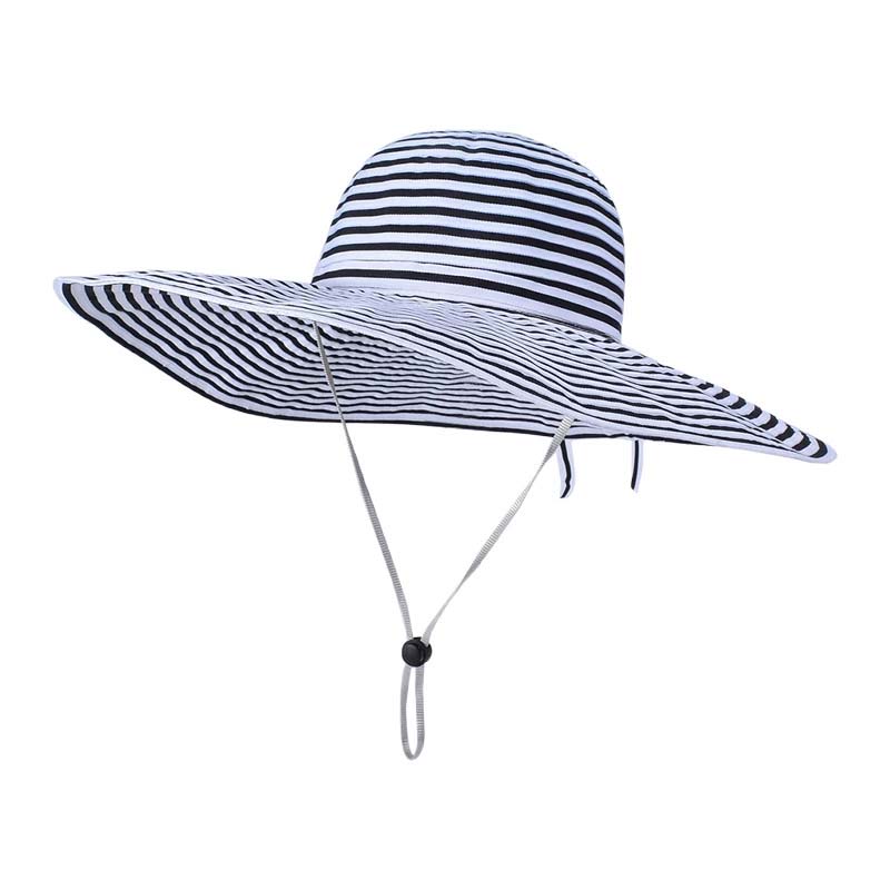 Wide Brim Bucket Hat : Sun Protection과 스타일 가소성이 모두있는 세련된 아이템